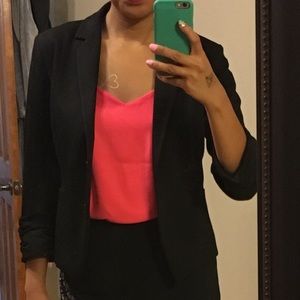 3/4 sleeve length blazer